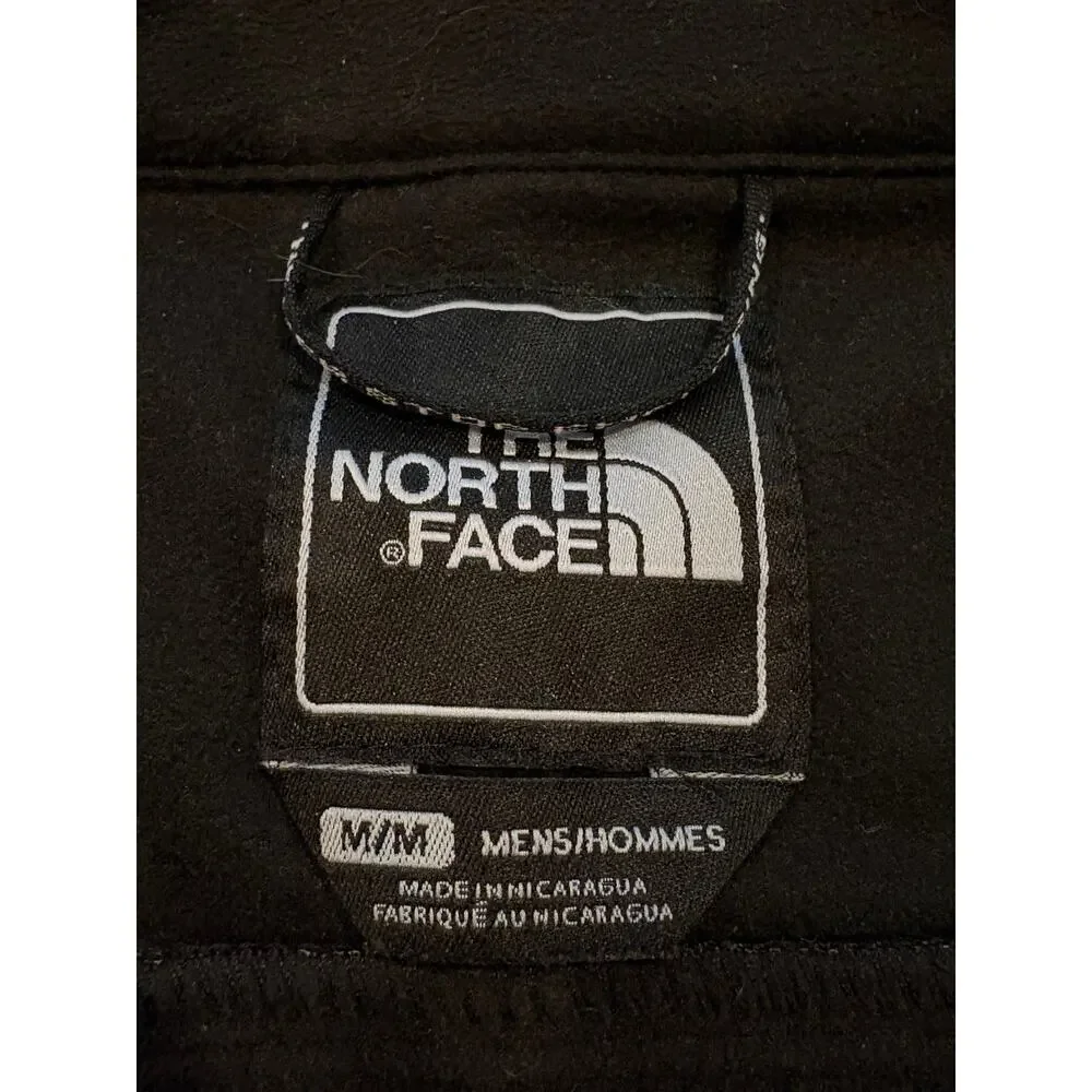 The North Face Jacket Mens Med Black Apex Bionic Windwall Fleece Lined Softshell